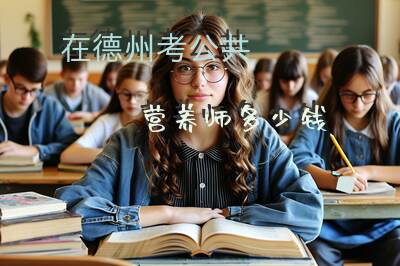 在德州考公共营养师多少钱
