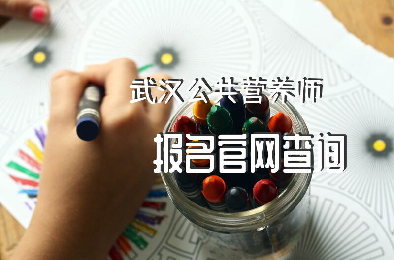 武汉公共营养师报名考试怎么操作