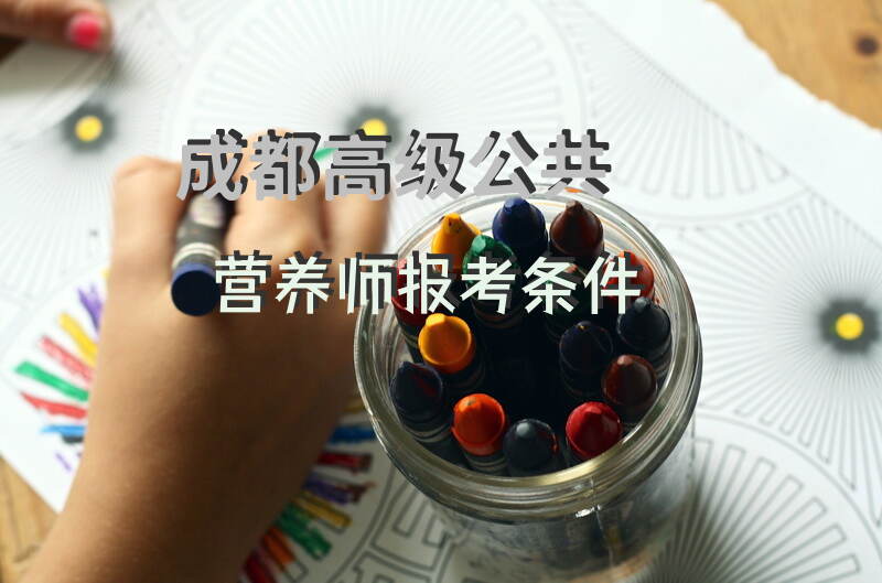 成都高级公共营养师报考条件